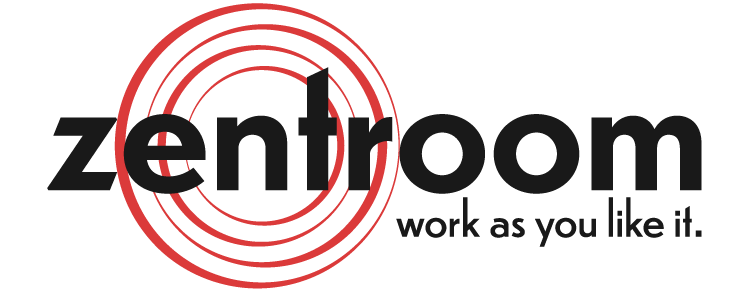 zentroom Logo – Coworking Space im Bahnhof Bern